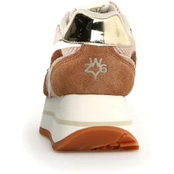 Femme W6YZ Sneakers en Cuir Deva beiges