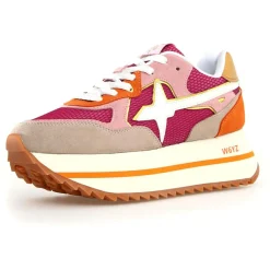 Hot W6YZ Sneakers en Cuir Deva beiges