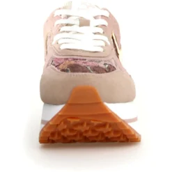 Femme W6YZ Sneakers en Cuir Deva beiges