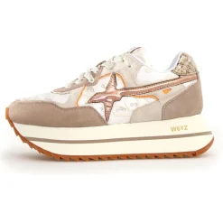 Best W6YZ Sneakers en Cuir Deva beiges