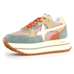 Clearance W6YZ Sneakers en Cuir Deva blanches