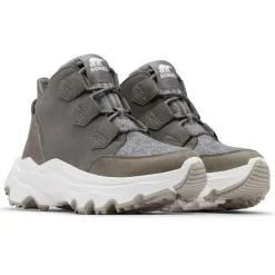 Femme Sorel Sneakers en Cuir imperméables Kinetic™ Breakthru Caribou grises