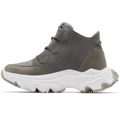 Femme Sorel Sneakers en Cuir imperméables Kinetic™ Breakthru Caribou grises