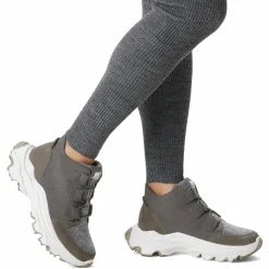 Femme Sorel Sneakers en Cuir imperméables Kinetic™ Breakthru Caribou grises