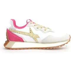 W6YZ Sneakers en Cuir Jet2 argentées