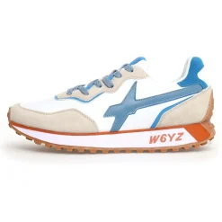 Homme W6YZ Sneakers en Cuir Jet2 beiges