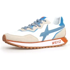 Homme W6YZ Sneakers en Cuir Jet2 beiges