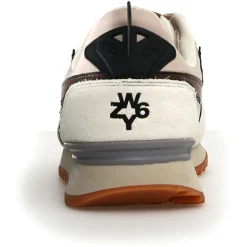 Homme W6YZ Sneakers en Cuir Jet beiges