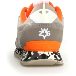 Homme W6YZ Sneakers en Cuir Jet beiges