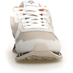 Homme W6YZ Sneakers en Cuir Jet beiges