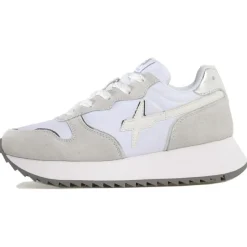 Femme W6YZ Sneakers en Cuir Jet blanches