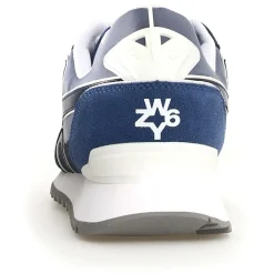 Homme W6YZ Sneakers en Cuir Jet bleu marine