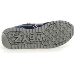 Homme W6YZ Sneakers en Cuir Jet bleu marine