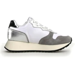 Best W6YZ Sneakers en Cuir Jet grises