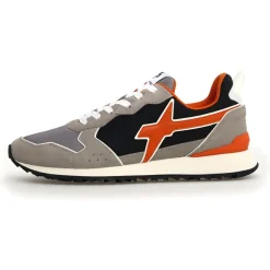 Homme W6YZ Sneakers en Cuir Jet grises