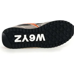 Homme W6YZ Sneakers en Cuir Jet grises