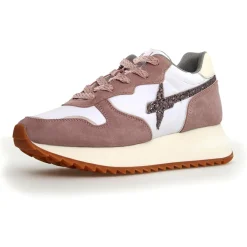 Femme W6YZ Sneakers en Cuir Jet grises