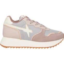 Femme W6YZ Sneakers en Cuir Jet grises