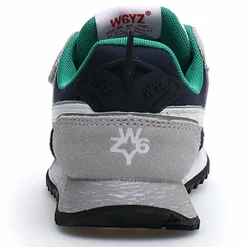 Best W6YZ Sneakers en Cuir Jet marine/blanc