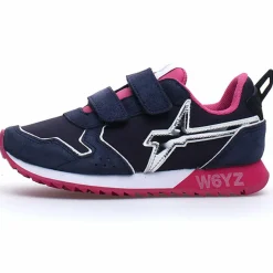 Femme W6YZ Sneakers en Cuir Jet marine