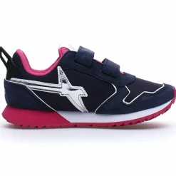 Femme W6YZ Sneakers en Cuir Jet marine