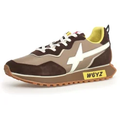 Homme W6YZ Sneakers en Cuir Jet2 marron