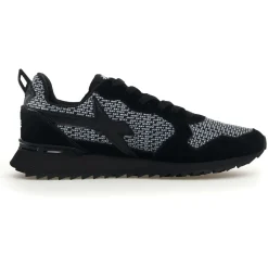 Homme W6YZ Sneakers en Cuir Jet noires