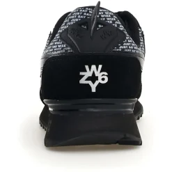 Homme W6YZ Sneakers en Cuir Jet noires