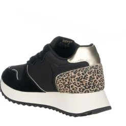 New W6YZ Sneakers en Cuir Jet noires