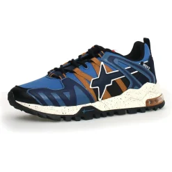 Homme W6YZ Sneakers en Cuir K2 bleu marine