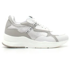 Sale Liu-Jo Sneakers en Cuir Karlie blanches
