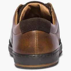 Discount Bocage Sneakers en Cuir Kuala marron