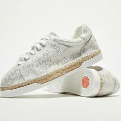 Outlet Canal Saint Martin Sneakers en Cuir Lancry marbre