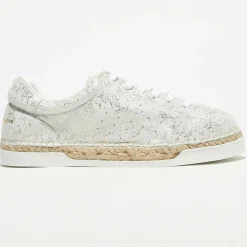 Outlet Canal Saint Martin Sneakers en Cuir Lancry marbre