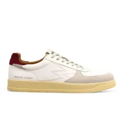 Online Moa Concept Sneakers en cuir Legacy blanc/bordeaux