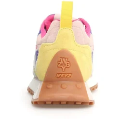 Clearance W6YZ Sneakers en Cuir Loop argentées