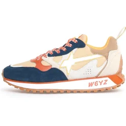 Best W6YZ Sneakers en Cuir Loop beiges