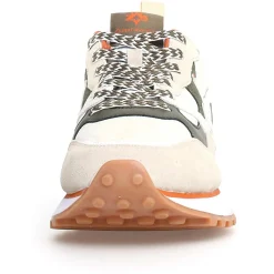 Homme W6YZ Sneakers en Cuir Loop beiges