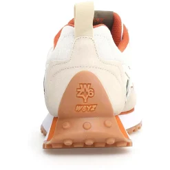 Homme W6YZ Sneakers en Cuir Loop beiges