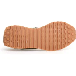 Homme W6YZ Sneakers en Cuir Loop beiges