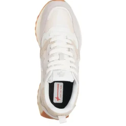 Online W6YZ Sneakers en Cuir Loop beiges
