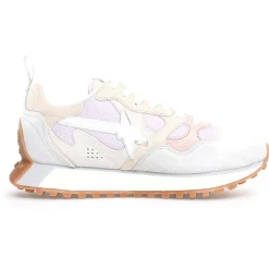Femme W6YZ Sneakers en Cuir Loop beiges