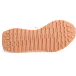 Femme W6YZ Sneakers en Cuir Loop beiges