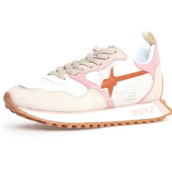 Femme W6YZ Sneakers en Cuir Loop beiges