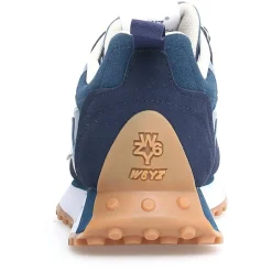 Homme W6YZ Sneakers en Cuir Loop bleues