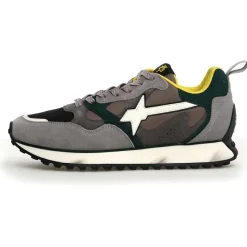 New W6YZ Sneakers en Cuir Loop grises