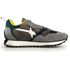 New W6YZ Sneakers en Cuir Loop grises