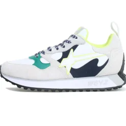 Homme W6YZ Sneakers en Cuir Loop vertes