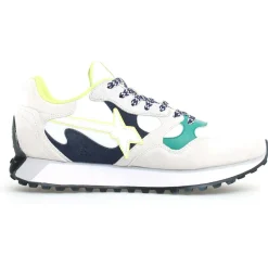 Homme W6YZ Sneakers en Cuir Loop vertes