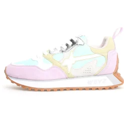 Femme W6YZ Sneakers en Cuir Loop violettes